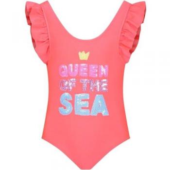 Billieblush Traje de Baño Disfraz de Una Pieza Roja U20059, Color Rojo, Talla 10 Años