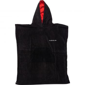 Toalla de playa para niños Quiksilver Hoody Towel con capucha, diseño colorido, material suave y absorbente, ideal para secarse después de nadar o jugar en la playa