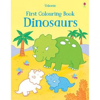 Libro de Colorear para Principiantes: Dinosaurios