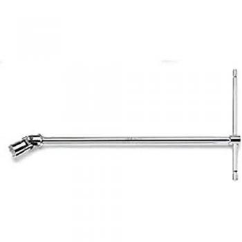 Llave de cubo Beta 009520010, llave 'T' articulada hexagonal, longitud de 400 mm, medida de 10 mm