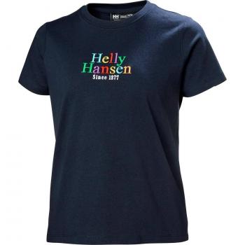 Camiseta Helly Hansen Core Graphic marino para mujer