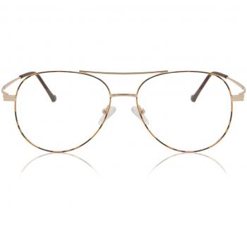Gafas Recetadas Anti-Azules para Hombre - Montura Completa Metálica Tortoiseshell - SmartBuy Collection