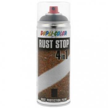 Spray Antioxidante 4 en 1 Dupli-Color Rust Stop 400 ml Negro