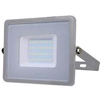 Faro LED Slim 30W IP65 Gris con Chip Samsung 4000K
