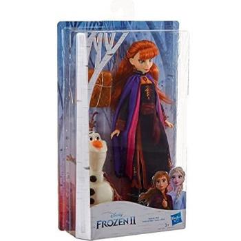 Disney- Frozen Anna Muñeca Fashion, Multicolor