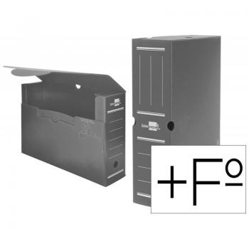 Caja Archivo Definitivo Plástico Liderpapel Gris 387x275x105 mm