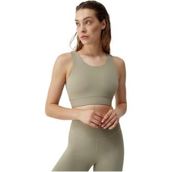 Top de mujer Selma Born Living Yoga - Sports Top High Support Verde S