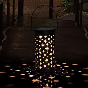Lámparas Solares para Jardín Golwof 1 Pieza Luz Solar Exterior Jardin Luces Solares Jardin Exterior Decorativas Farolillos Solares Exterior Iluminación de Caminos para Camino Patio Césped Pasillo