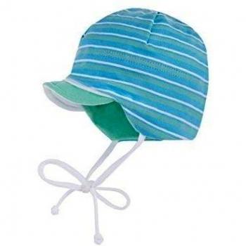 maximo BABY - Schildmütze, Ringeljersey-Sombrero Bebé-Niñas    Mehrfarbig