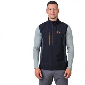 Hannah Carsten Men's Blue and Black Vest