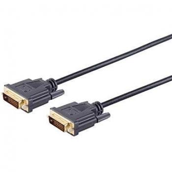 Cable DVI-D 24+1 Dual-Link de 10 m con conectores chapados en oro