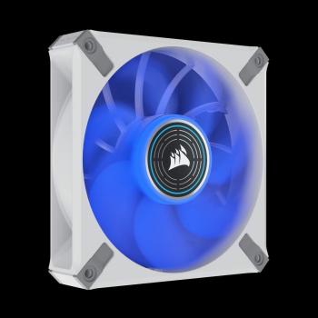 Corsair ML120 LED Elite Premium 120 mm Ventilador Blanco PWM Levitación Magnética LED Azul