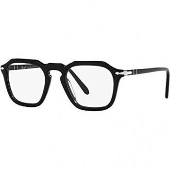 Persol Po3292v Unisex Square Black Eyewear