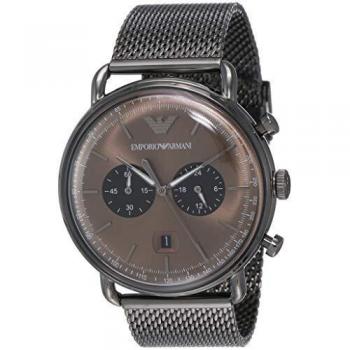 Emporio Armani Reloj Cronógrafo para Hombre de Cuarzo con Correa en Acero Inoxidable AR11141