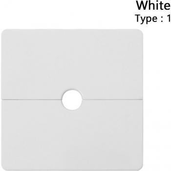 Cubierta de agujero de alambre para pared 86 tipo, panel decorativo para armario y oficina, tapa para escritorio y aire acondicionado, tapa antipolvo de hardware