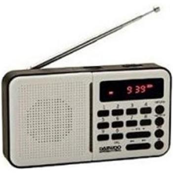 Daewoo 599371031 - radio portã¡til drp-122 - blanco