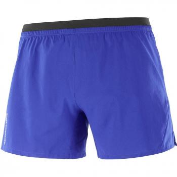 Salomon - Short de hombre Cross 5 azul eléctrico (XL)