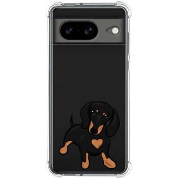 Funda Antigolpes de Silicona para Google Pixel 8 5G con Diseño de Perros 04