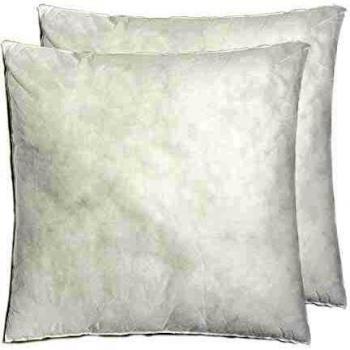 [Pack 2] Relleno cojín 45x45 | Fabricado en España | Relleno de fibra hueca, hipoalergénico, indeformable y lavable. 100% poliéster. Varias medidas.