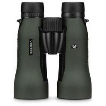 Vortex Diamondback HD 15x56mm Roof Prism Binoculars, Rubber, Green, Full-Size, DB-218, 4.36 Deg Angle of View