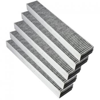 Filtro de carbón activo Allspares 600x95x55mm compatible con Bosch HEZ381700, Siemens HZ381700, Neff Z8500X0 y Constructa CA282110