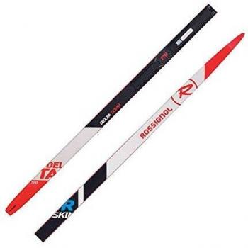 Esquís de Fondo Rossignol Delta Comp R-Skin IFP Clásicos Unisex 203 Negro/Blanco/Rojo