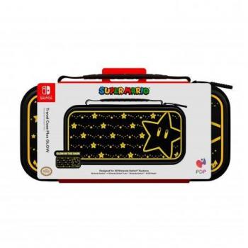 PDP Travel Case Plus Glow Super Mario Stars (Glow in the Dark)