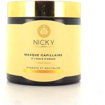 Nicky Paris Mascarilla Capilar Argán 500ml - Máscara Capilar con Aceite de Argán