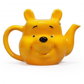 Tetera 3D de Winnie The Pooh de Half Moon Bay en Cerámica Amarilla