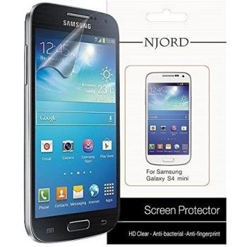 Njord Samsung Galaxy S4 mini I9190, I9192, I9195 Protector de Pantalla, Screen Protector, Lámina protectora de Pantalla