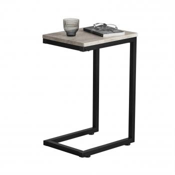 SoBuy FBT44-HG Mesa Auxiliar Moderna de Centro y Noche, Gris, Dimensiones 30 x 60 x 40 cm