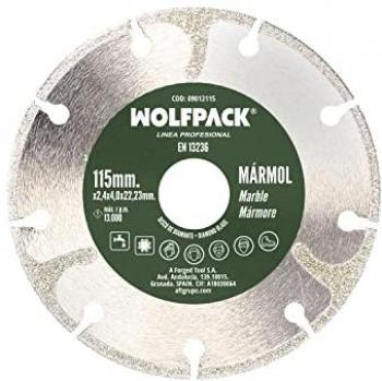 Disco Diamante Profesional Ø 115 mm para Cortar Mármol - Filo Especialmente Diamantado