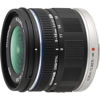 Olympus 9 - 18 mm f/4.0 - 5.6 ED Zuiko Digital - Objetivo para cuatro tercios