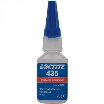 871787 LOCTITE 435 CLEAR TOUGHENED INSTANT ADHESIVE 20GM