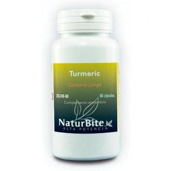 NaturBite Cúrcuma 500mg 60 Cápsulas