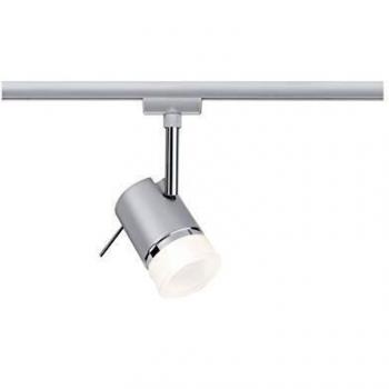 Foco de Carril URail Pipe GU10 Dimmable Máx. 10W Cromo Mate/Brillante
