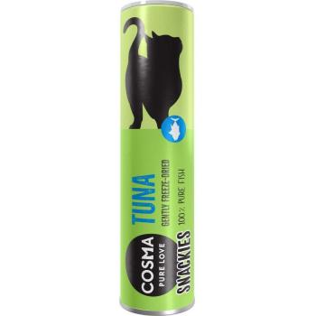 Cosma Snackies Liofilizados para Gatos - Sabor Pato - Pack Económico 5 x 21 g