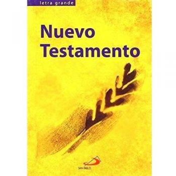 Nuevo testamento. Letra grande. Plástico opaco