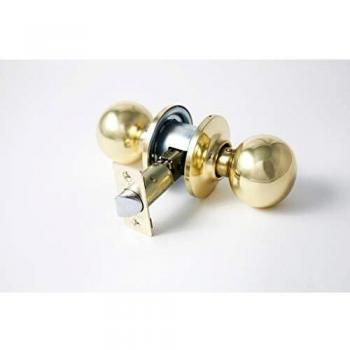 Tesa Assa Abloy 3901U0LP Juego De Pomos BOLA Para Puertas Latón PulidoFunción 01 Antipánico