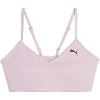 Sujetador deportivo de yoga Puma Move Yogini rosa para mujer