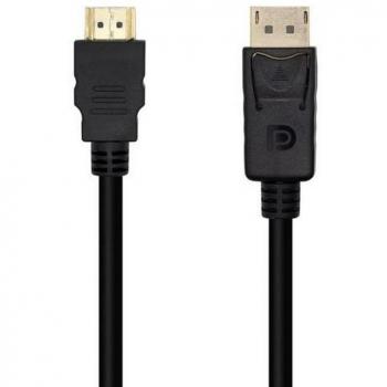 Aisens A125-0461 Cable Conversor DisplayPort Macho a HDMI Macho 5m Negro