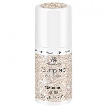 Alessandro Striplac Peel Or Soak Lacas de uñas 8 ml - Vegan N.º 159 Chin chin - CHEERS