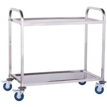 Royal Catering Carro Cocina Carrito de Servicio con Ruedas RCSW 2