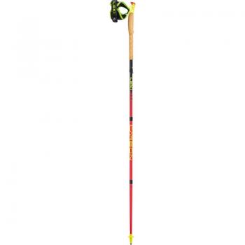 Bastones Leki Ultratrail FX One (rojo, amarillo, negro) - 110 cm, par para running