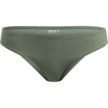Braga de bikini de mujer Roxy Shiny Wave Hipster verde caqui - XL