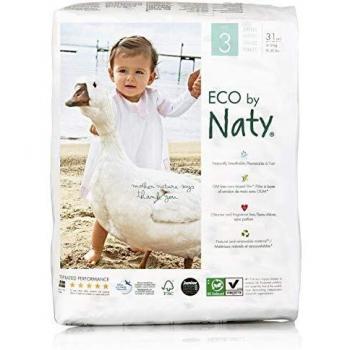 Naty AB - Pañal Nº 3 Naty 4-9 kg, 31 ud.