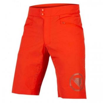Endura Pantalones Cortos Singletrack Lite Short Fit sin badana naranja - Talla L
