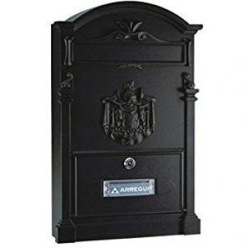 Arregui M67303 - Buzon exterior aluminio fundido e-2614 negro