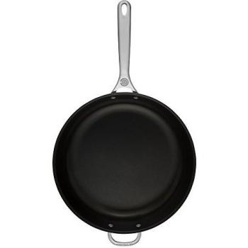 Sartén Alta Antiadherente de Acero Inoxidable Triple Capa 32 cm Le Creuset