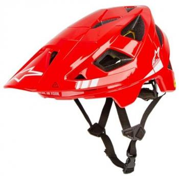 Casco de bicicleta Alpinestars Vector Tech A2 MIPS rojo plata S